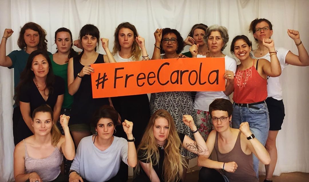 #freecarola #carolarackete